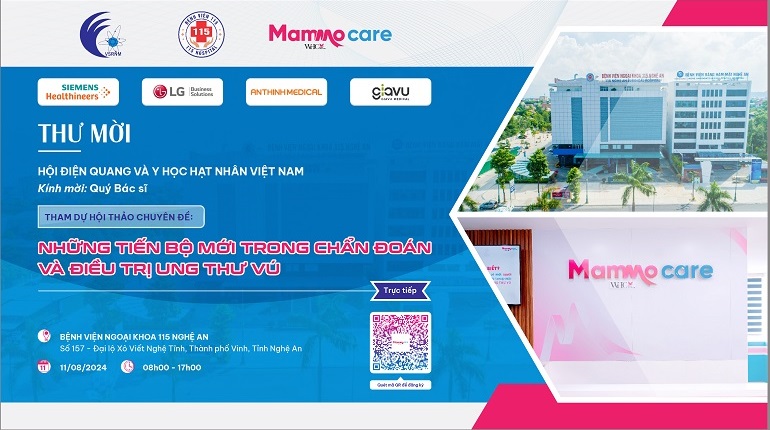 Hội Thảo: Những Tiến Bộ Mới Trong Chẩn Đoán Và Điều Trị Ung Thư Vú